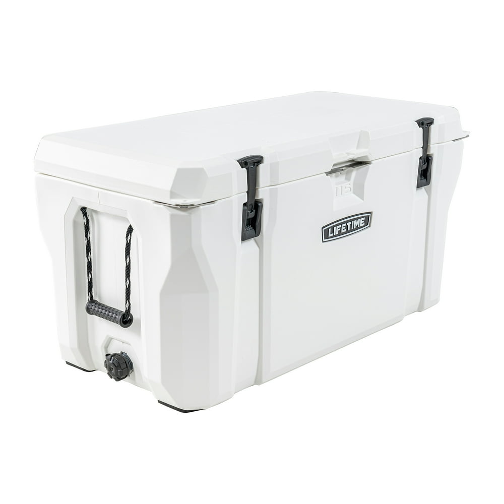 Lifetime 115 Qt High Performance Hard Sided Chest Cooler, Gray