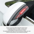thumbnail image 2 of 2 Pieces Mirror Rain Visor Eyebrow,Side Mirror Visor Rain Guards,Universal Car Rear View Mirror Rain Cover,Waterproof(Sport), 2 of 5