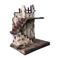 thumbnail image 2 of Maqueta ruinas edificios a escala 1:12, ideal para maquetas dioramas, decoración, coleccionistas, aficionados, regalos y accesorios., 2 of 9