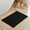 Black, variant on Waffle Bath Mat, Small Boho Bathroom Rugs Non Slip Washable, Ultra Soft Super Absorbent Quick Dry Farmhouse Bathroom Decor, 16" x 24", Khaki