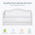 thumbnail image 3 of Dream on Me Toddler Day Bed with Storage, White, 3 of 8