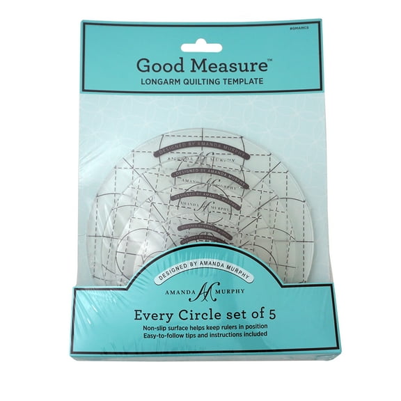 Good Measure Circle Ruler Templates - 5pc
