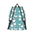 thumbnail image 3 of Balery Cartoon Funny Goose Vintage Canvas Backpack for Men and Women - Large Capacity, Durable Travel Laptop Bag for School, Work, Hiking, and Outdoor Activities, 3 of 7