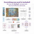 thumbnail image 3 of DIAMOND ART CLUB Mountain Castle Diamond Painting Kit, 3 of 4