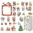 thumbnail image 1 of Imanes de dibujo de diamantes navideños Kits de arte de diamantes con imanes para el refrigerador de Navidad Kits de diamantes de muñeco de nieve con árbol de Navidad para adultos y niños, 1 of 5