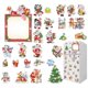 thumbnail image 1 of Imanes de dibujo de diamantes navideños Kits de arte de diamantes con imanes para el refrigerador de Navidad Kits de diamantes de muñeco de nieve con árbol de Navidad para adultos y niños, 1 of 5