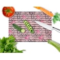 thumbnail image 2 of Caroline's Treasures Watercolor Heart Paper Clips Glass Cutting Board, Large, 2 of 2