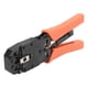 thumbnail image 3 of Alicates de engarzado, herramienta, pelacables de acero, prensado de cables, suministros industriales manuales, naranja, 3 of 9