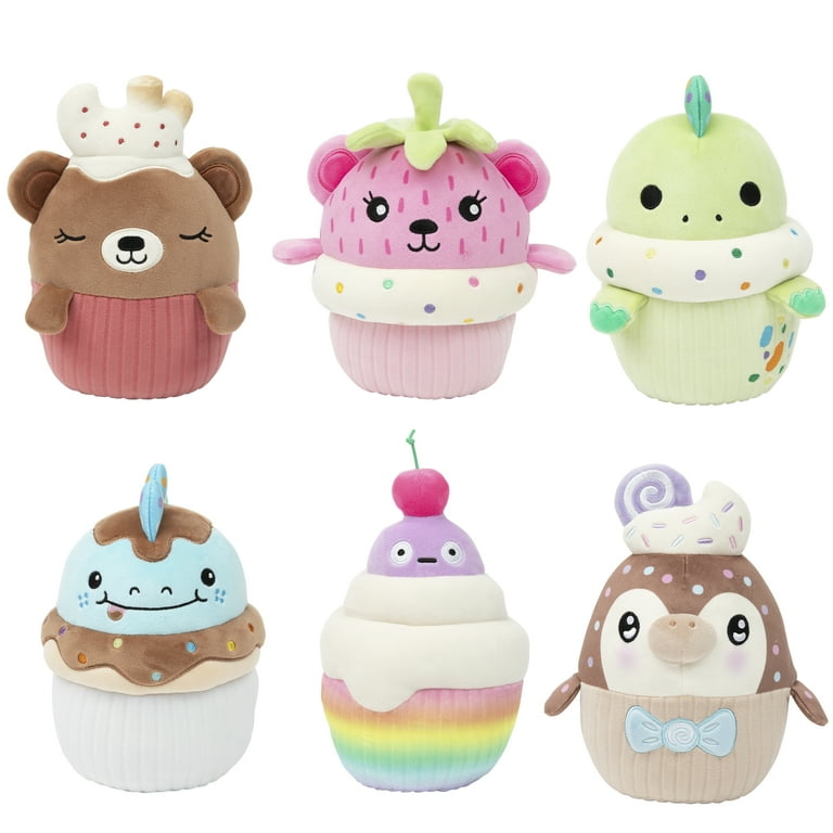 Moriah Elizabeth 6 inch Mini Mystery Cupcake Plush Toy, Blind Box