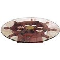 thumbnail image 4 of Nauticalmart Glass Ship Wheel Decorative Table Custom Size, 4 of 4