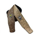thumbnail image 4 of Leather Guitar Strap - Fits Acoustic  Electric  and Guitars  Adjustable to Any Player, 4 of 13