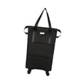 thumbnail image 2 of Bolsa de viaje con ruedas, diseño compacto y funcional Negro Doble Expansión, 2 of 9