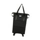 thumbnail image 2 of Bolsa de viaje expandible con ruedas, plegable, deportiva, portátil, para viajes Negro Doble Expansión, 2 of 9