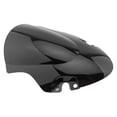 thumbnail image 3 of Protector de parabrisas para motocicleta, deflector de viento Negro, 3 of 9