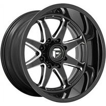 Fuel D749 Hammer 20X10 8X180 -18Et 125.1Cb Gloss Black Milled Wheel