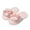 Pink, variant on Women's Bow Tie Fuzzy House Slippers Open Toe Furry Plush Indoor Wedding Bride Slipper Shoes Pink 40