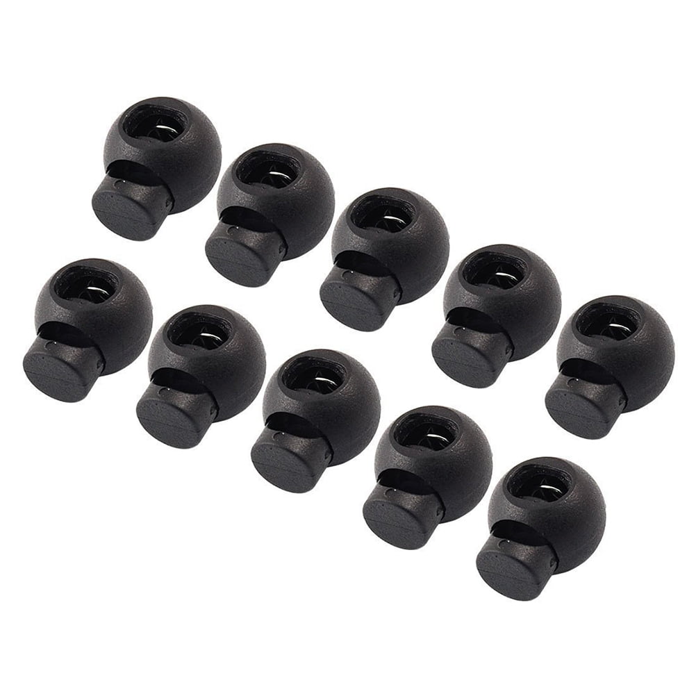 Cord Lock Spring Drawstring Plastic Stopper Fastener Toggle Fasteners