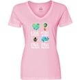 thumbnail image 3 of Inktastic Earth Day Plant a Tree Save the Bees Save the Seas Love Your Mother Earth Women's V-Neck T-Shirt, 3 of 5
