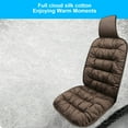thumbnail image 5 of Steadline Plush Fleece Car Seat Cushion with Non-Slip Backing - Universal Fit for Front Seats - Soft Warmth for Winter Driving Comfort, 5 of 8
