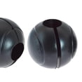 thumbnail image 2 of 2x empuñaduras de barra de bo para gimnasio en casa, mancuernas Negro Sunnimix Puños con barra, 2 of 3