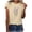 Khaki, variant on Wildflower Graphic Tees for Women 2026 Summer Casual Short Sleeve Crewneck T Shirts