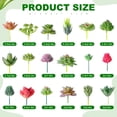 thumbnail image 2 of Plantas Suculentas Artificiales WILLBOND 50 Piezas Surtidas, 2 of 6