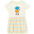 thumbnail image 3 of Inktastic Toy Robot Girls Toddler Dress, 3 of 5
