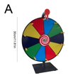 thumbnail image 1 of Roue de Prix Roue de Prix pour Roulettes Roulette Spinner avec Marqueur de Gomme de Fortune de Carnaval Diamètre 30/40cm Roue de Carnaval avec Jeu Spin Spin avec Jeu pour Spinner pri, 1 of 1
