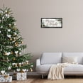 thumbnail image 3 of Stupell Industries Traditional Merry & Bright Pinecones Black Floating Frame Canvas Art, 25 x 11, by Grace Popp, 3 of 7