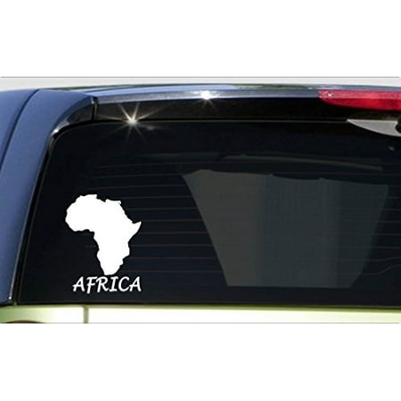 Africa Country sticker *H362* 8 inch vinyl lion safari desert wildlife