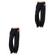thumbnail image 4 of Pantalones sueltos para mujer Sonducket Tiempo libre casuales Negro M Negro METRO, 4 of 6