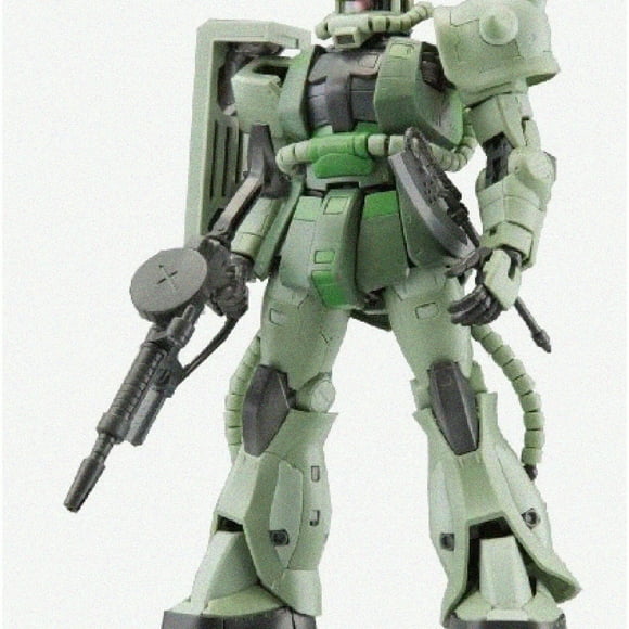 Real Grade 1/144 MS-06F Zaku II - The Ultimate Mobile Suit Model Kit Experience!
