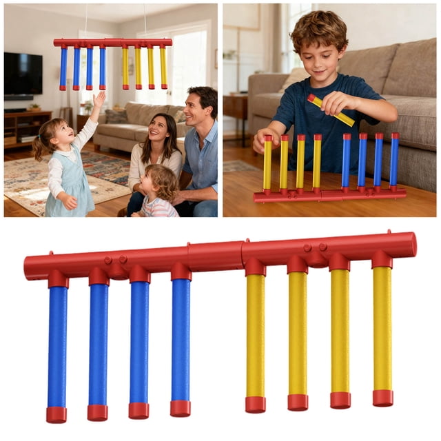 BotaniNest Two Player Reaction Stick Catching Game Suitable For Children And Adults To Train Reaction And Reaction Game
