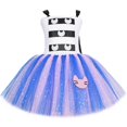 thumbnail image 3 of Vestido de princesa con tutú para casa de muñecas Gabby para niñas, conjunto de ropa de cumpleaños, disfraz de Halloween para cosplay de gatito Gabby Cats para niños, 3 of 5