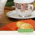 thumbnail image 3 of SimuLinen Cocktail and Party Napkins Beverage Napkins - Terracotta 250ct, 3 of 6