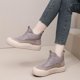 thumbnail image 4 of Zapatos de mujer botas de nieve gruesas y cálidas para mujer, zapatos antideslizantes, botas cálidas que combinan con todo, zapatos para correr, botas vaqueras, 4 of 8