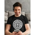 thumbnail image 2 of Aztec Mask Logo Tee Men's -Image by Shutterstock, 2 of 4