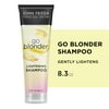 John Frieda Go Blonder Lightening Shampoo for Blonde Color-Treated Hair, Paraben Free, Phthalate Free, Silicone Free, Ammonia Free, Cruelty Free, Vegan Friendly Blonde Shampoo 8.3 oz Bottle