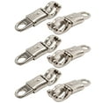 thumbnail image 4 of 10-pack Nickel Plated Quick Release Panic Snap with Fixed-Eye, Panic Snap Quick Release Paracord, Get Back Whips Industrial Grade for Get Back Whips, 4 of 7