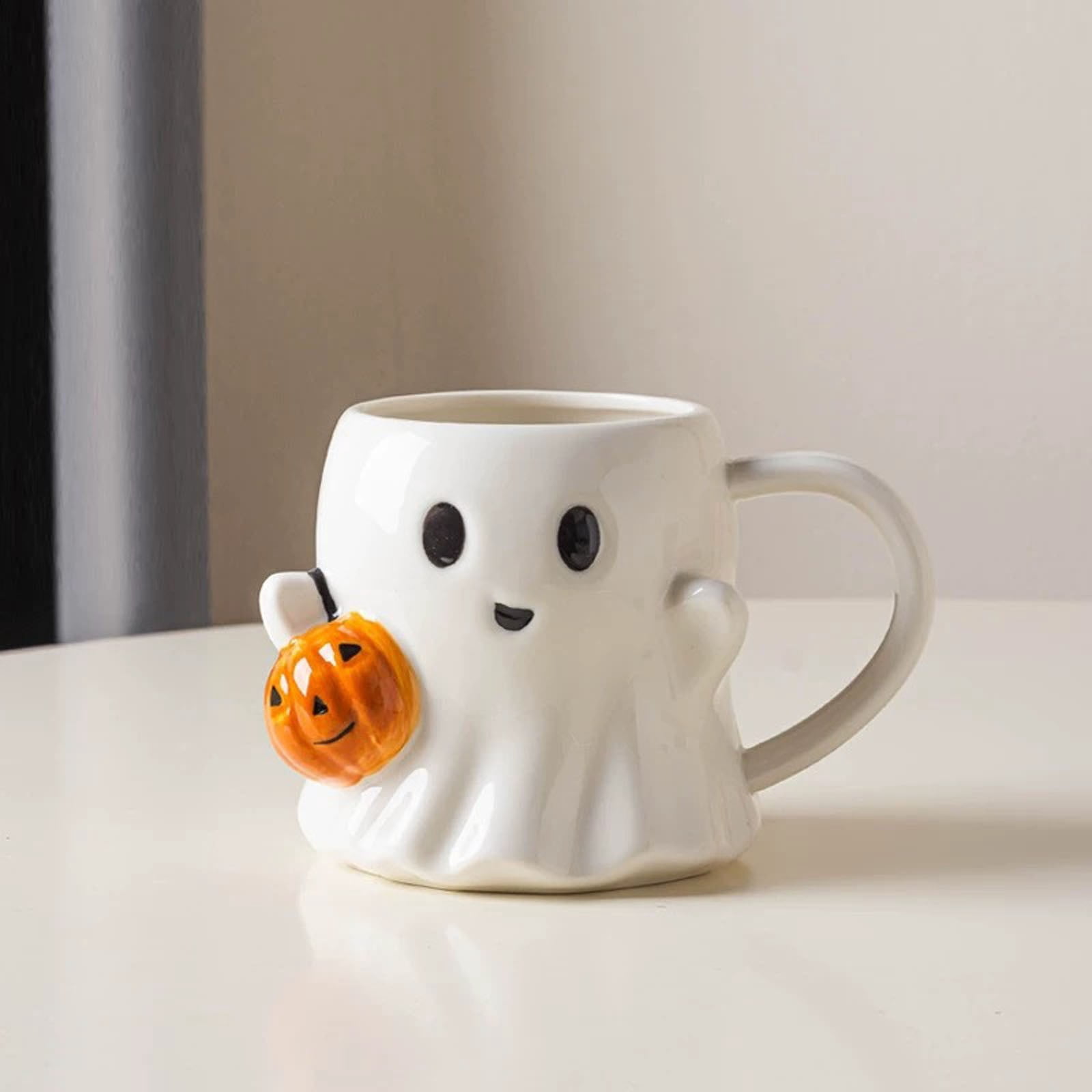 Mug Céramique Fantôme Halloween | Capacité 600 Ml | Lavable Au Lave-vaisselle | Cadeau Fun Pour Tous - 9