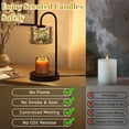 thumbnail image 6 of Candle Warmer Lamp with Timer, Farmhouse Birds Hummingbirds Branch Country Tree Non-slip Wireless Remote Control Wax Melts Warmer with 4 Bulbs for Home Office Dorm, Birthday Gifts for Women, 6 of 7