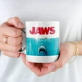 thumbnail image 3 of Jaws Swim Shark Mug Gift, White Funny Sarcasm Coffee Cup Novelty, 3 of 5