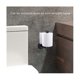 thumbnail image 2 of 2PCS Toilet Paper Holder Bathroom Kitchen Washroom Wall Mount 304 Stainless Steel Brushed Drill Scr, 2 of 5