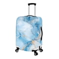 thumbnail image 2 of HELLHERO Marble Design Anti-dust Luggage Cover Protector for Family, All Size Easy Washing Durable Baggage Protector, 2 of 7