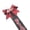 Red, variant on Multifunctional Keychain Featuring Cheerleader Bowknot Ribbon Ideal Bag Car Decor