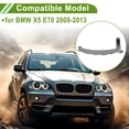 thumbnail image 3 of Cubierta de recorte de tirador de manija del lado del pasajero delantero y lado del pasajero trasero derecho para BMW X5 E70 2008-2013 No.51416969402 Gris ABS 1 Pc, 3 of 6