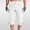 White#01, variant on Men's 3/4 Cargo Pants Summer Casual Solid Loose Capri Pant Mens Comfy Relaxed Fits Lightweight Outdoor Hiking Cropped Trousers with Pockets
