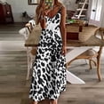 thumbnail image 3 of Animal Print Patterns Sleeveless Dress Women's Luxury Party Dress Birthday Dresses for Women, 3 of 7