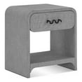 thumbnail image 1 of Meridian Furniture Medley Table de Chevet / Table d'Appoint Grise, 1 of 9