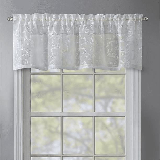 Fairview Window Valance in White